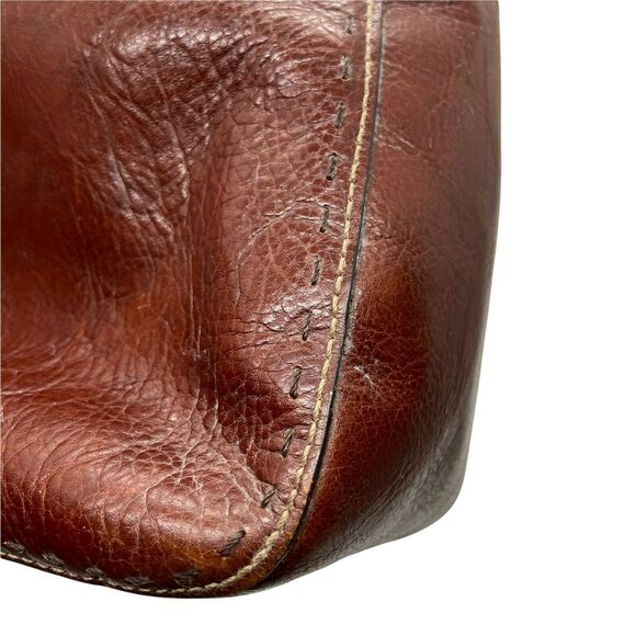 Fossil Purse Shoulder Bag 90s Sedona ZB9097 Brown Leather Inner Pockets Vintage - Picture 4 of 16